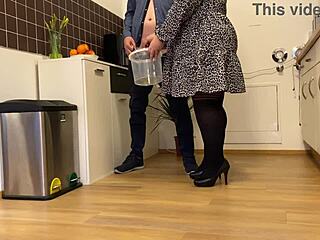 my gorgeous mother-in-law sucks my cock