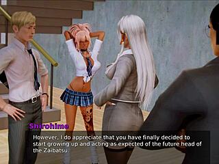 Visual novel walkthrough for the adult game Academy 189