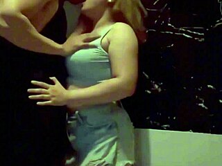 Risky Encounter in Public Bathroom