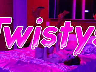 Twins Naomi Woods and Alex Grey Lick Each Other's Pussies