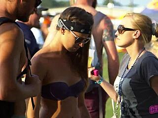 Real sex parties and backstage action with VIP treatment