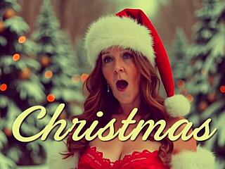 Granny Carmen Claus gets a surprise from her husband