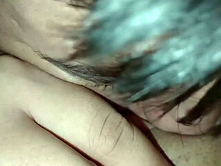 Cuckold Hubby Licks Pussy After Other Man.