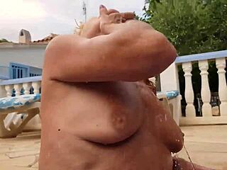 Chantalchannel shows urgent pee desperation