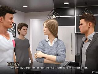 Ass Fucked Hard at College Party - Kimmytoons!