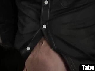 Golddigging Stepmom Screws Up Family with Taboo Threesome Action
