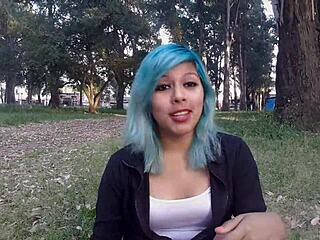 A sexy girl explores ass, tits, fisting, and anal pleasures