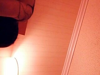 Mature asian hooker licks feet in brothel before missionary creampie