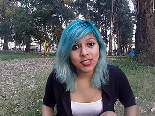 A sexy girl explores ass, tits, fisting, and anal pleasures