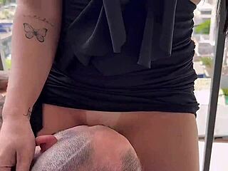 My cousin's husband can't satisfy her, but I handle this sexy woman with big natural tits and tight waist