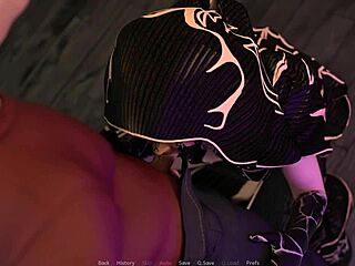 Cosplayer on her knees giving me a sloppy blowjob!