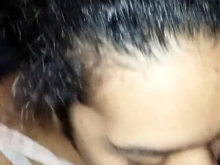 Sloppy deepthroat latina sucking cock hard!