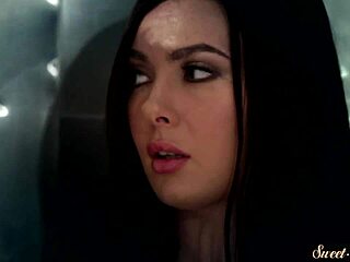 ebony stepdaughter bound and fucked in taboo domination scene