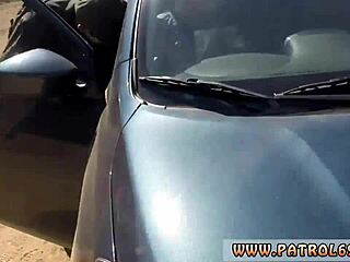 blonde honey threesome on rubber hood hd