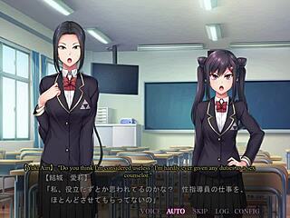 saimin seishidou secret lesson go home route 1 kasumi tsukishima pov hentai instruction in missionary position.