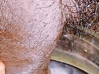 Micro Penis Sissy Pissing in Various Spots with Tanned Roommate Slut in Wild Anal Play