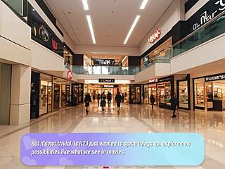 Corlan acts as naughty girlfriend with big tits and shaved pussy