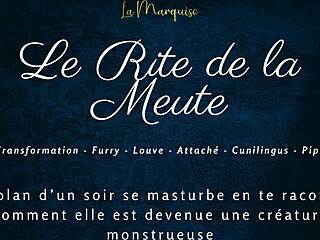 Le rite de la meute: french furry pack ritual audio porn