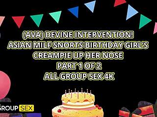 Birthday Threeway with Cock-Hungry Alexis Monroe and Ava Devine