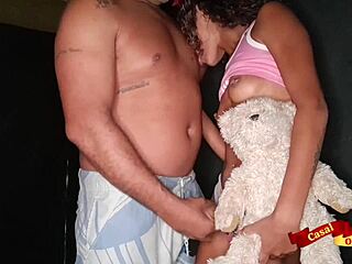 Stepdaughter Takes Hot Stepfather's Anal!