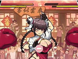 Feeling the Power of Big Ass and Tits in Female Fist Part 001