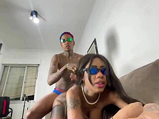 I tricked my nympho neighbor and had sex with her at her house