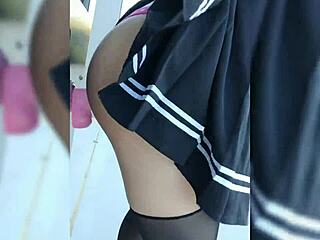 i fucked my dildo right outside the neighbor's house, risking everything