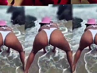 Mario Bros Fantasy Teasing Brunette Shakes Ass and Gets Fisted by Husband in Tight Pussy