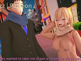 Marin kitagawa creates Christmas cosplay for an old man