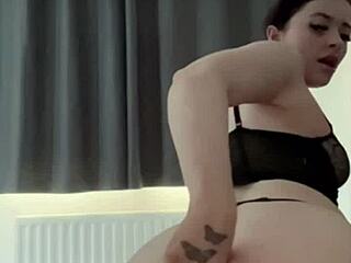 Horny British Teen Slut Masturbates Solo to Wild Orgasm