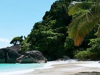 辣奶奶比基尼巨乳挑逗