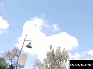 Picked up gorgeous Jewelz Blu for intense hardcore banging