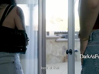 georgia and faye have fireplace fun eating pussy and sucking tits