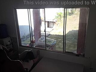 Wife Secretly Fucks Big Black Cock While Cuckold Cleans