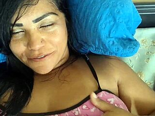 Nicoly Mattos in Forbidden Video Call with Hairy Pussy Play. She Cums Again with Cum Dripping!