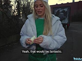 Hey, do you want to see my tacos? This 18-year-old blonde waitress parody