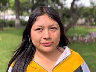 Linda Peruvian chica invited for hot anal at my place