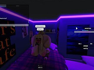 futanari fucks my huge ass in the studio