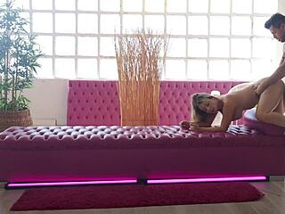 Argentinian cheating wife with big tits and ass gets happy ending massage with blowjob and cum