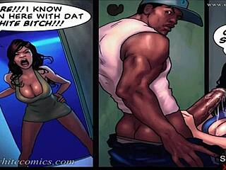 Angry Wife Spots Lipstick on BBC in Interracial Cheating