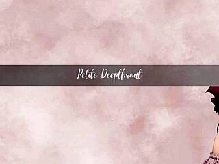 Tied Petite Cutie Used for Double Monster Cock Action