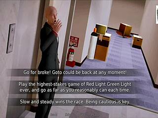 Exploring the academy in a detailed game scenario