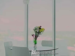 Harley dean devours hard cock with passion