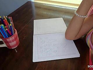 Cathy B seduced by old friend during homework