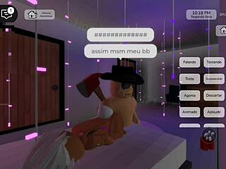 I Arrived Late At The Party And The Femboy Wanted Sex Until Dawn - Brookhaven