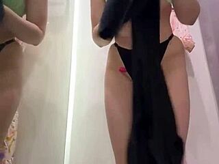 Wild Masturbation in Changing Room!