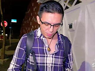 The japanese man helped the girl who was lost and received his payment with a lot of ass only anal with the lost girl