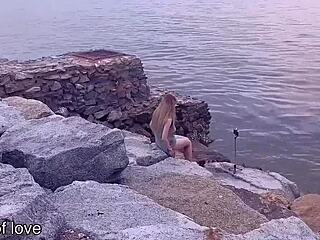 First Outdoor Date Turns Wild with Friend's Skinny Pal