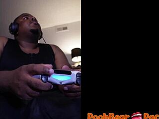 sexy girl in leather bodysuit dominates and fucks miriam prado hard with big cock