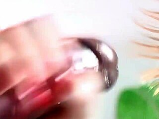 Fucking the sexy dressed slut mom with anal fingering and gaping in fishnets